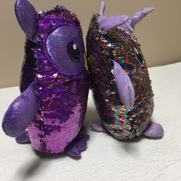 Shimmeez Unicorn & Owl Plush Pair - Picture 10 of 11